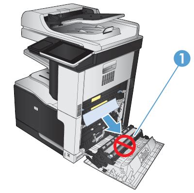 HP mfp m775 error